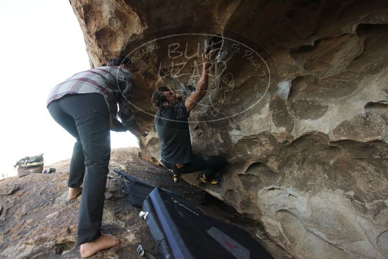 Bouldering in Hueco Tanks on 02/02/2019 with Blue Lizard Climbing and Yoga

Filename: SRM_20190202_1749050.jpg
Aperture: f/4.0
Shutter Speed: 1/400
Body: Canon EOS-1D Mark II
Lens: Canon EF 16-35mm f/2.8 L