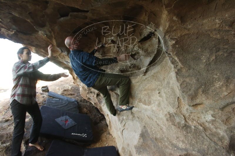 Bouldering in Hueco Tanks on 02/02/2019 with Blue Lizard Climbing and Yoga

Filename: SRM_20190202_1753440.jpg
Aperture: f/4.0
Shutter Speed: 1/200
Body: Canon EOS-1D Mark II
Lens: Canon EF 16-35mm f/2.8 L