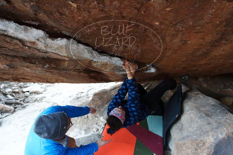 Bouldering in Hueco Tanks on 02/09/2019 with Blue Lizard Climbing and Yoga

Filename: SRM_20190209_1721100.jpg
Aperture: f/5.6
Shutter Speed: 1/250
Body: Canon EOS-1D Mark II
Lens: Canon EF 16-35mm f/2.8 L