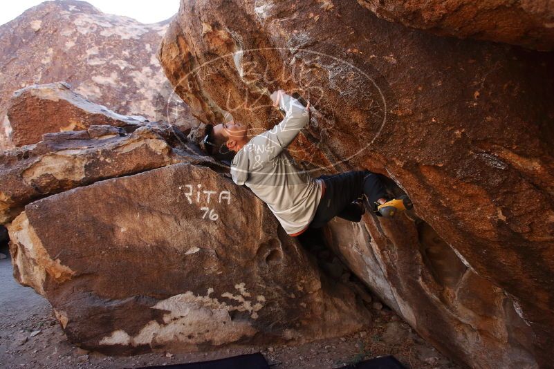 Bouldering in Hueco Tanks on 02/17/2019 with Blue Lizard Climbing and Yoga

Filename: SRM_20190217_1110250.jpg
Aperture: f/4.5
Shutter Speed: 1/500
Body: Canon EOS-1D Mark II
Lens: Canon EF 16-35mm f/2.8 L