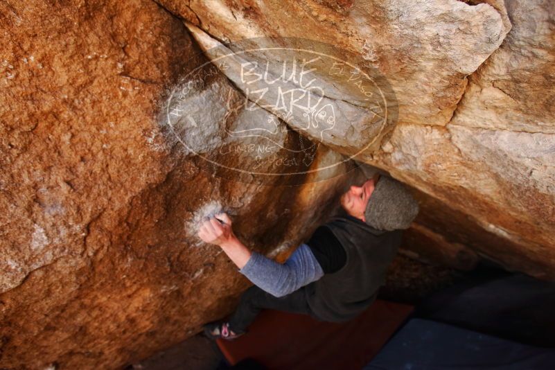 Bouldering in Hueco Tanks on 02/17/2019 with Blue Lizard Climbing and Yoga

Filename: SRM_20190217_1204510.jpg
Aperture: f/4.5
Shutter Speed: 1/250
Body: Canon EOS-1D Mark II
Lens: Canon EF 16-35mm f/2.8 L