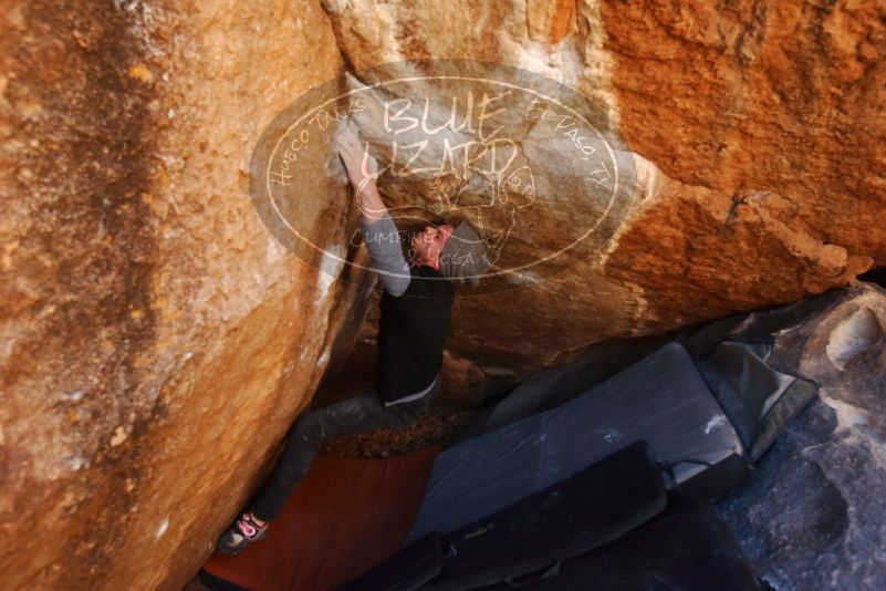 Bouldering in Hueco Tanks on 02/17/2019 with Blue Lizard Climbing and Yoga

Filename: SRM_20190217_1216000.jpg
Aperture: f/4.5
Shutter Speed: 1/320
Body: Canon EOS-1D Mark II
Lens: Canon EF 16-35mm f/2.8 L