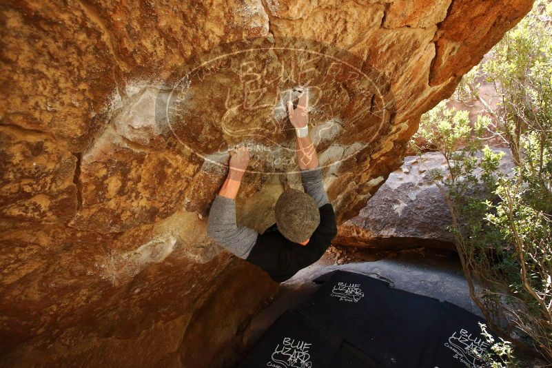 Bouldering in Hueco Tanks on 02/17/2019 with Blue Lizard Climbing and Yoga

Filename: SRM_20190217_1309220.jpg
Aperture: f/5.6
Shutter Speed: 1/200
Body: Canon EOS-1D Mark II
Lens: Canon EF 16-35mm f/2.8 L