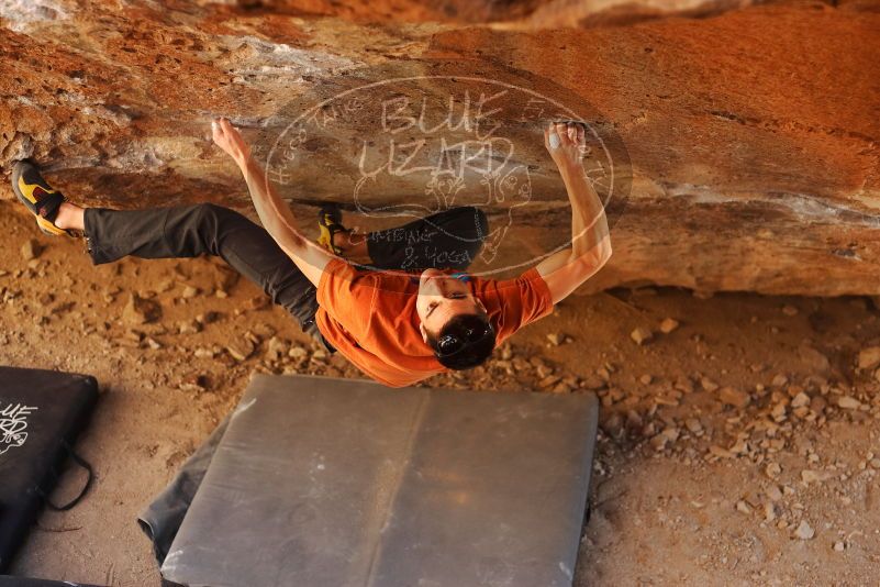 Bouldering in Hueco Tanks on 02/17/2019 with Blue Lizard Climbing and Yoga

Filename: SRM_20190217_1402590.jpg
Aperture: f/2.8
Shutter Speed: 1/250
Body: Canon EOS-1D Mark II
Lens: Canon EF 50mm f/1.8 II