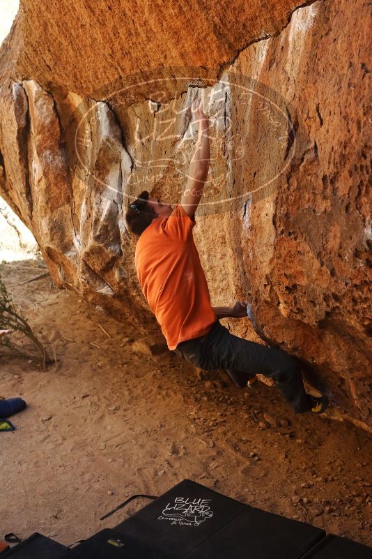 Bouldering in Hueco Tanks on 02/17/2019 with Blue Lizard Climbing and Yoga

Filename: SRM_20190217_1408300.jpg
Aperture: f/4.5
Shutter Speed: 1/250
Body: Canon EOS-1D Mark II
Lens: Canon EF 50mm f/1.8 II