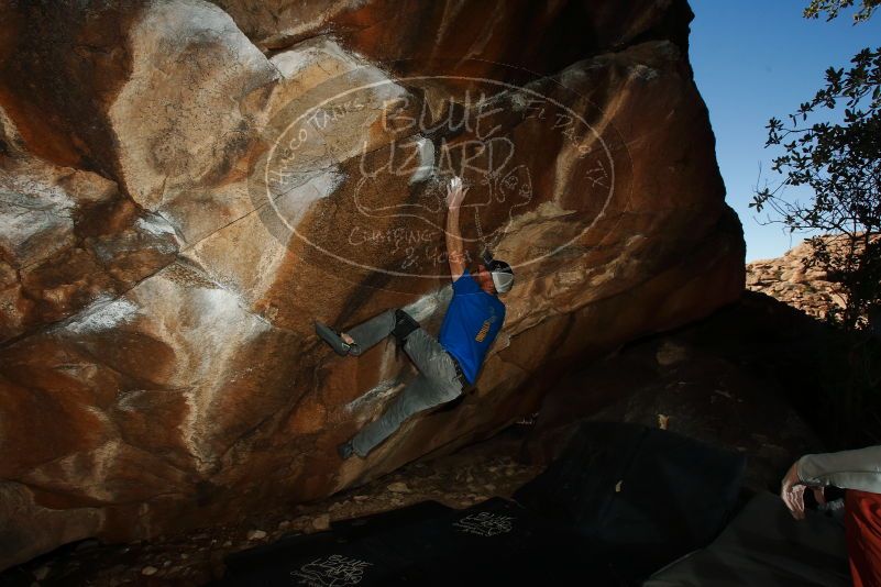 Bouldering in Hueco Tanks on 02/17/2019 with Blue Lizard Climbing and Yoga

Filename: SRM_20190217_1525250.jpg
Aperture: f/8.0
Shutter Speed: 1/250
Body: Canon EOS-1D Mark II
Lens: Canon EF 16-35mm f/2.8 L