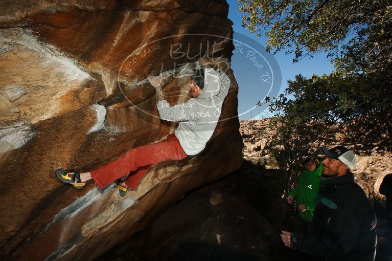 Bouldering in Hueco Tanks on 02/17/2019 with Blue Lizard Climbing and Yoga

Filename: SRM_20190217_1602020.jpg
Aperture: f/8.0
Shutter Speed: 1/250
Body: Canon EOS-1D Mark II
Lens: Canon EF 16-35mm f/2.8 L