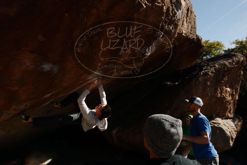 Bouldering in Hueco Tanks on 02/17/2019 with Blue Lizard Climbing and Yoga

Filename: SRM_20190217_1622510.jpg
Aperture: f/8.0
Shutter Speed: 1/250
Body: Canon EOS-1D Mark II
Lens: Canon EF 16-35mm f/2.8 L