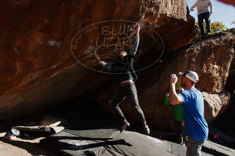 Bouldering in Hueco Tanks on 02/17/2019 with Blue Lizard Climbing and Yoga

Filename: SRM_20190217_1624331.jpg
Aperture: f/8.0
Shutter Speed: 1/250
Body: Canon EOS-1D Mark II
Lens: Canon EF 16-35mm f/2.8 L