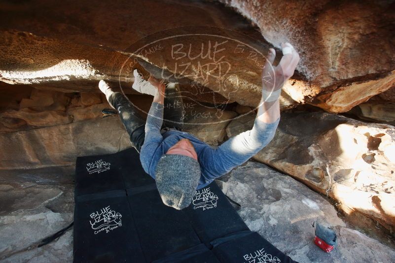 Bouldering in Hueco Tanks on 02/17/2019 with Blue Lizard Climbing and Yoga

Filename: SRM_20190217_1805130.jpg
Aperture: f/4.5
Shutter Speed: 1/200
Body: Canon EOS-1D Mark II
Lens: Canon EF 16-35mm f/2.8 L