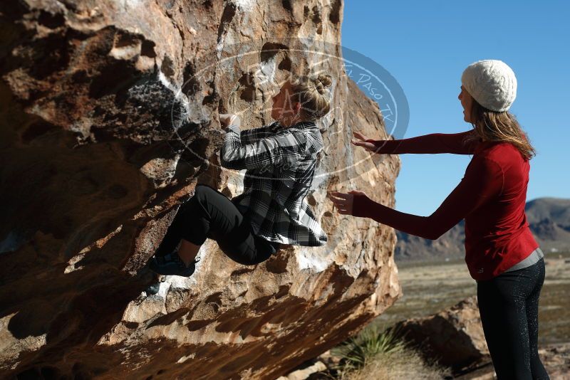 Bouldering in Hueco Tanks on 02/22/2019 with Blue Lizard Climbing and Yoga

Filename: SRM_20190222_1008330.jpg
Aperture: f/4.0
Shutter Speed: 1/640
Body: Canon EOS-1D Mark II
Lens: Canon EF 50mm f/1.8 II