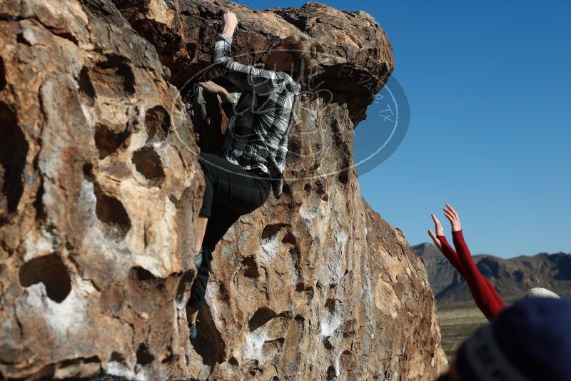 Bouldering in Hueco Tanks on 02/22/2019 with Blue Lizard Climbing and Yoga

Filename: SRM_20190222_1008430.jpg
Aperture: f/4.0
Shutter Speed: 1/1250
Body: Canon EOS-1D Mark II
Lens: Canon EF 50mm f/1.8 II