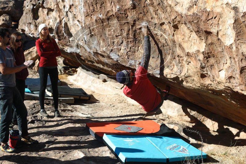 Bouldering in Hueco Tanks on 02/22/2019 with Blue Lizard Climbing and Yoga

Filename: SRM_20190222_1039530.jpg
Aperture: f/4.0
Shutter Speed: 1/500
Body: Canon EOS-1D Mark II
Lens: Canon EF 50mm f/1.8 II