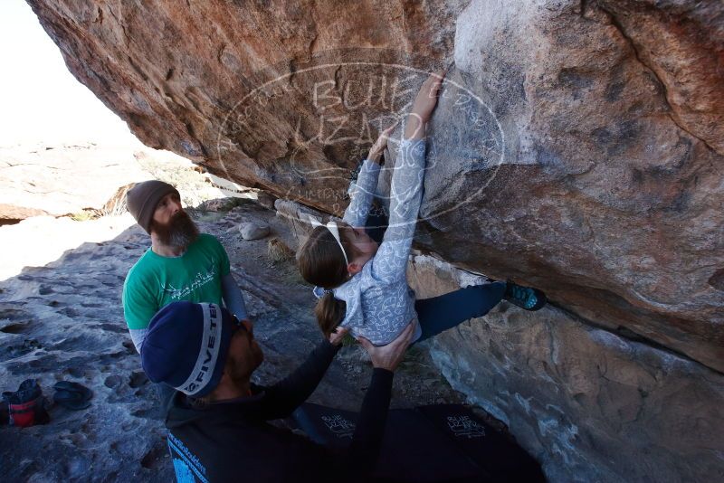 Bouldering in Hueco Tanks on 02/22/2019 with Blue Lizard Climbing and Yoga

Filename: SRM_20190222_1144300.jpg
Aperture: f/8.0
Shutter Speed: 1/250
Body: Canon EOS-1D Mark II
Lens: Canon EF 16-35mm f/2.8 L