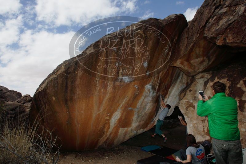 Bouldering in Hueco Tanks on 02/22/2019 with Blue Lizard Climbing and Yoga

Filename: SRM_20190222_1348160.jpg
Aperture: f/7.1
Shutter Speed: 1/250
Body: Canon EOS-1D Mark II
Lens: Canon EF 16-35mm f/2.8 L