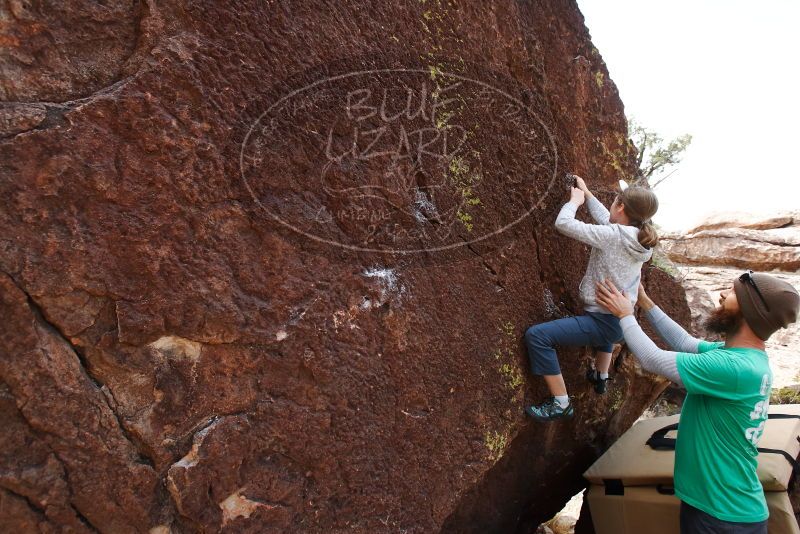 Bouldering in Hueco Tanks on 02/22/2019 with Blue Lizard Climbing and Yoga

Filename: SRM_20190222_1515340.jpg
Aperture: f/5.6
Shutter Speed: 1/250
Body: Canon EOS-1D Mark II
Lens: Canon EF 16-35mm f/2.8 L