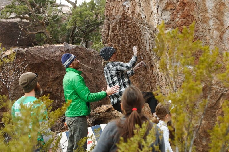 Bouldering in Hueco Tanks on 02/22/2019 with Blue Lizard Climbing and Yoga

Filename: SRM_20190222_1553250.jpg
Aperture: f/4.0
Shutter Speed: 1/500
Body: Canon EOS-1D Mark II
Lens: Canon EF 50mm f/1.8 II