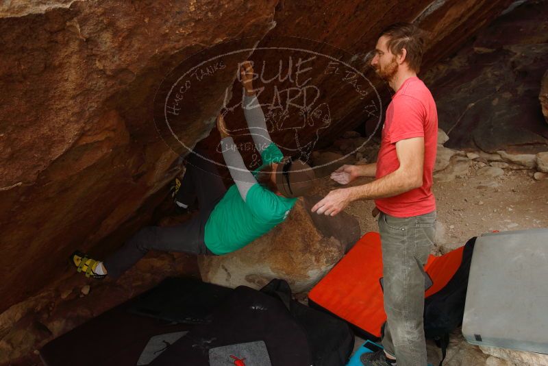 Bouldering in Hueco Tanks on 02/22/2019 with Blue Lizard Climbing and Yoga
Filename: SRM_20190222_1655310.jpg
Aperture: f/5.6
Shutter Speed: 1/250
Body: Canon EOS-1D Mark II
Lens: Canon EF 16-35mm f/2.8 L