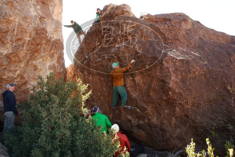 Bouldering in Hueco Tanks on 02/24/2019 with Blue Lizard Climbing and Yoga

Filename: SRM_20190224_1029520.jpg
Aperture: f/5.6
Shutter Speed: 1/250
Body: Canon EOS-1D Mark II
Lens: Canon EF 16-35mm f/2.8 L