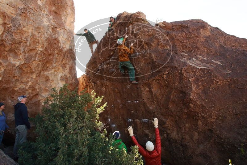 Bouldering in Hueco Tanks on 02/24/2019 with Blue Lizard Climbing and Yoga

Filename: SRM_20190224_1030140.jpg
Aperture: f/5.6
Shutter Speed: 1/400
Body: Canon EOS-1D Mark II
Lens: Canon EF 16-35mm f/2.8 L