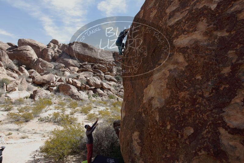 Bouldering in Hueco Tanks on 02/24/2019 with Blue Lizard Climbing and Yoga

Filename: SRM_20190224_1230320.jpg
Aperture: f/5.6
Shutter Speed: 1/800
Body: Canon EOS-1D Mark II
Lens: Canon EF 16-35mm f/2.8 L