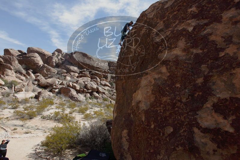 Bouldering in Hueco Tanks on 02/24/2019 with Blue Lizard Climbing and Yoga

Filename: SRM_20190224_1230440.jpg
Aperture: f/5.6
Shutter Speed: 1/320
Body: Canon EOS-1D Mark II
Lens: Canon EF 16-35mm f/2.8 L