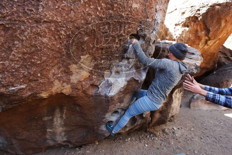 Bouldering in Hueco Tanks on 02/24/2019 with Blue Lizard Climbing and Yoga

Filename: SRM_20190224_1240180.jpg
Aperture: f/5.0
Shutter Speed: 1/500
Body: Canon EOS-1D Mark II
Lens: Canon EF 16-35mm f/2.8 L