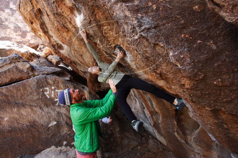 Bouldering in Hueco Tanks on 02/24/2019 with Blue Lizard Climbing and Yoga

Filename: SRM_20190224_1333270.jpg
Aperture: f/5.0
Shutter Speed: 1/320
Body: Canon EOS-1D Mark II
Lens: Canon EF 16-35mm f/2.8 L