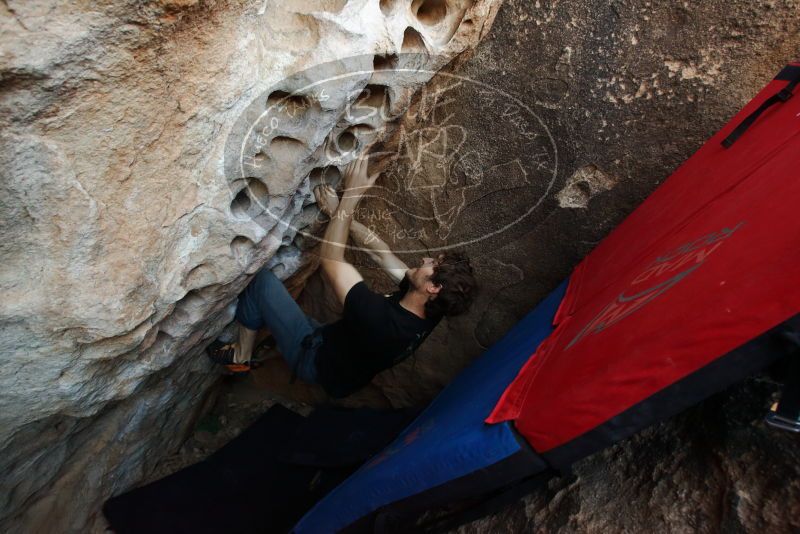 Bouldering in Hueco Tanks on 03/01/2019 with Blue Lizard Climbing and Yoga

Filename: SRM_20190301_1109470.jpg
Aperture: f/6.3
Shutter Speed: 1/80
Body: Canon EOS-1D Mark II
Lens: Canon EF 16-35mm f/2.8 L