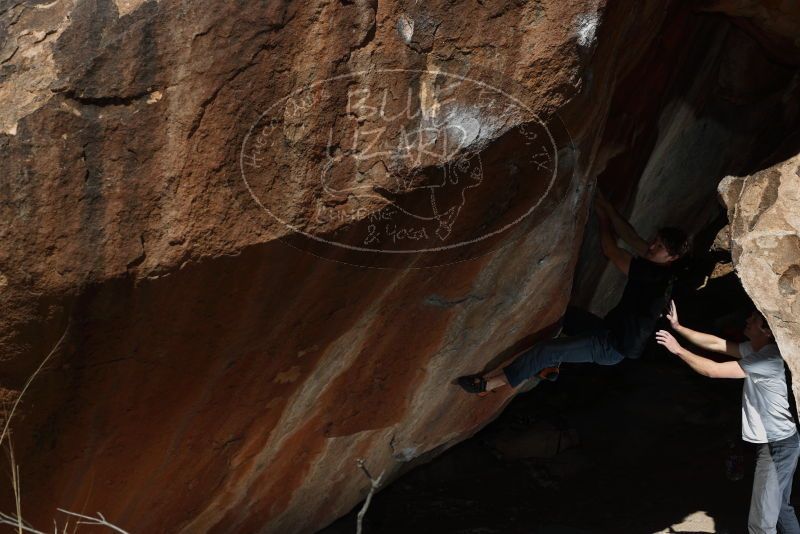 Bouldering in Hueco Tanks on 03/01/2019 with Blue Lizard Climbing and Yoga

Filename: SRM_20190301_1201170.jpg
Aperture: f/5.6
Shutter Speed: 1/250
Body: Canon EOS-1D Mark II
Lens: Canon EF 50mm f/1.8 II