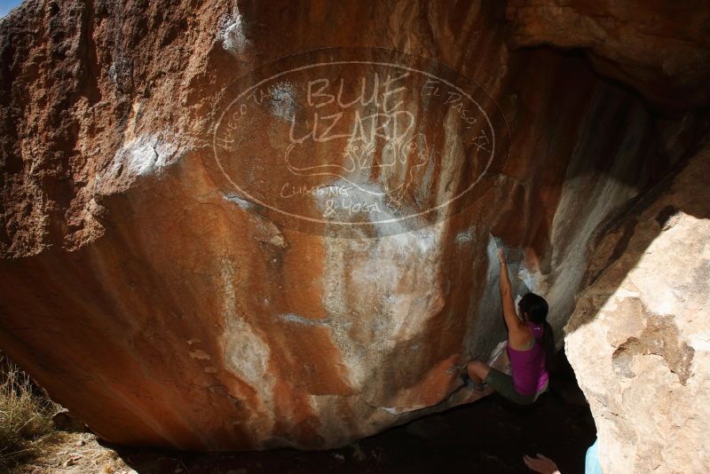 Bouldering in Hueco Tanks on 03/01/2019 with Blue Lizard Climbing and Yoga

Filename: SRM_20190301_1301060.jpg
Aperture: f/8.0
Shutter Speed: 1/250
Body: Canon EOS-1D Mark II
Lens: Canon EF 16-35mm f/2.8 L