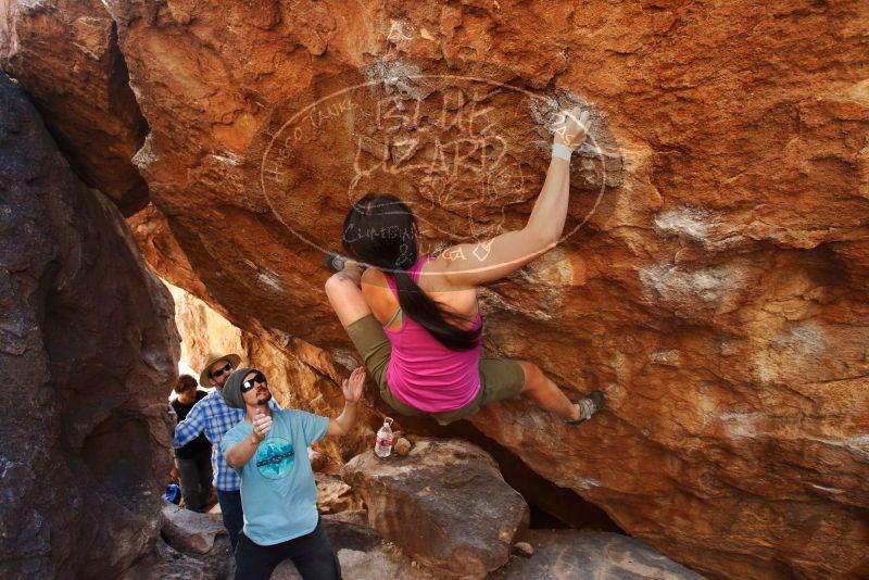 Bouldering in Hueco Tanks on 03/01/2019 with Blue Lizard Climbing and Yoga

Filename: SRM_20190301_1612030.jpg
Aperture: f/5.6
Shutter Speed: 1/160
Body: Canon EOS-1D Mark II
Lens: Canon EF 16-35mm f/2.8 L