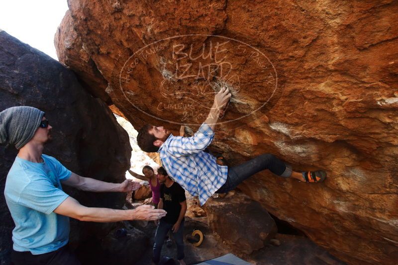 Bouldering in Hueco Tanks on 03/01/2019 with Blue Lizard Climbing and Yoga

Filename: SRM_20190301_1646320.jpg
Aperture: f/5.6
Shutter Speed: 1/320
Body: Canon EOS-1D Mark II
Lens: Canon EF 16-35mm f/2.8 L