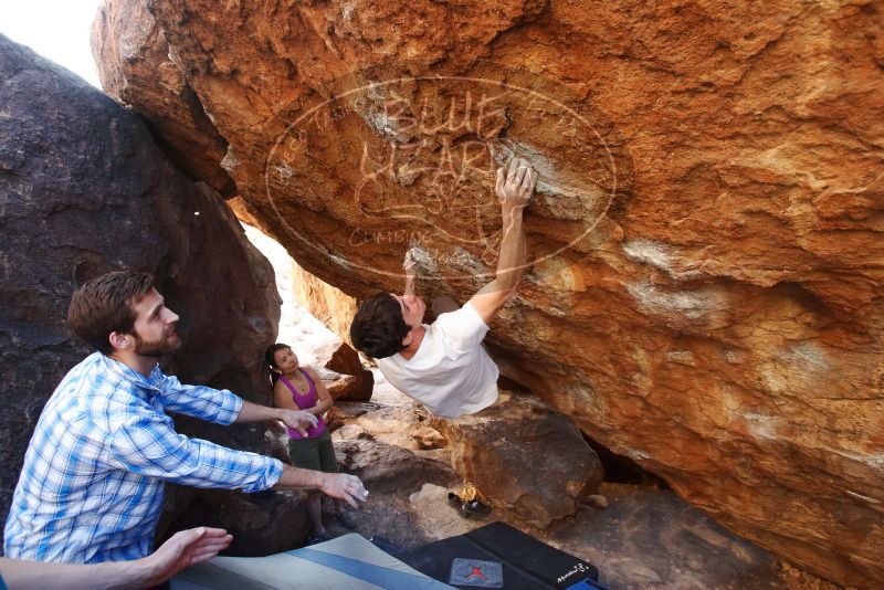 Bouldering in Hueco Tanks on 03/01/2019 with Blue Lizard Climbing and Yoga

Filename: SRM_20190301_1707520.jpg
Aperture: f/5.0
Shutter Speed: 1/200
Body: Canon EOS-1D Mark II
Lens: Canon EF 16-35mm f/2.8 L