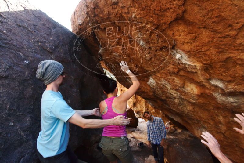 Bouldering in Hueco Tanks on 03/01/2019 with Blue Lizard Climbing and Yoga

Filename: SRM_20190301_1710290.jpg
Aperture: f/5.0
Shutter Speed: 1/320
Body: Canon EOS-1D Mark II
Lens: Canon EF 16-35mm f/2.8 L