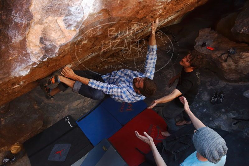 Bouldering in Hueco Tanks on 03/01/2019 with Blue Lizard Climbing and Yoga

Filename: SRM_20190301_1726460.jpg
Aperture: f/5.0
Shutter Speed: 1/250
Body: Canon EOS-1D Mark II
Lens: Canon EF 16-35mm f/2.8 L