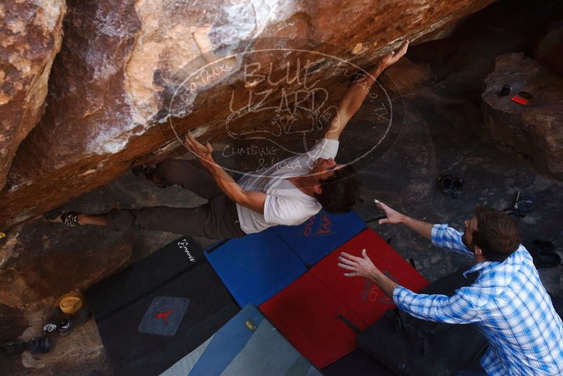 Bouldering in Hueco Tanks on 03/01/2019 with Blue Lizard Climbing and Yoga

Filename: SRM_20190301_1730210.jpg
Aperture: f/5.0
Shutter Speed: 1/320
Body: Canon EOS-1D Mark II
Lens: Canon EF 16-35mm f/2.8 L