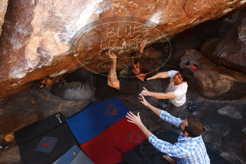 Bouldering in Hueco Tanks on 03/01/2019 with Blue Lizard Climbing and Yoga

Filename: SRM_20190301_1733430.jpg
Aperture: f/5.0
Shutter Speed: 1/250
Body: Canon EOS-1D Mark II
Lens: Canon EF 16-35mm f/2.8 L