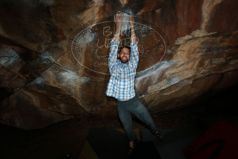 Bouldering in Hueco Tanks on 03/02/2019 with Blue Lizard Climbing and Yoga

Filename: SRM_20190302_1214091.jpg
Aperture: f/8.0
Shutter Speed: 1/250
Body: Canon EOS-1D Mark II
Lens: Canon EF 16-35mm f/2.8 L