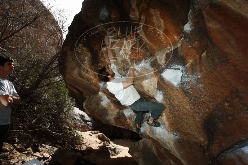 Bouldering in Hueco Tanks on 03/02/2019 with Blue Lizard Climbing and Yoga

Filename: SRM_20190302_1337520.jpg
Aperture: f/5.6
Shutter Speed: 1/250
Body: Canon EOS-1D Mark II
Lens: Canon EF 16-35mm f/2.8 L