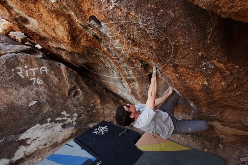 Bouldering in Hueco Tanks on 03/02/2019 with Blue Lizard Climbing and Yoga

Filename: SRM_20190302_1503180.jpg
Aperture: f/5.6
Shutter Speed: 1/250
Body: Canon EOS-1D Mark II
Lens: Canon EF 16-35mm f/2.8 L