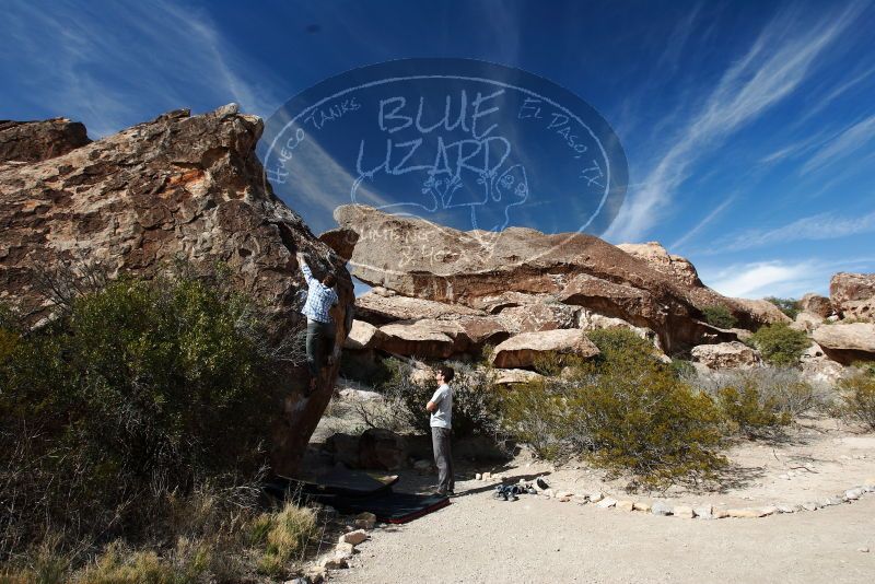 Bouldering in Hueco Tanks on 03/02/2019 with Blue Lizard Climbing and Yoga

Filename: SRM_20190302_1528190.jpg
Aperture: f/5.6
Shutter Speed: 1/250
Body: Canon EOS-1D Mark II
Lens: Canon EF 16-35mm f/2.8 L