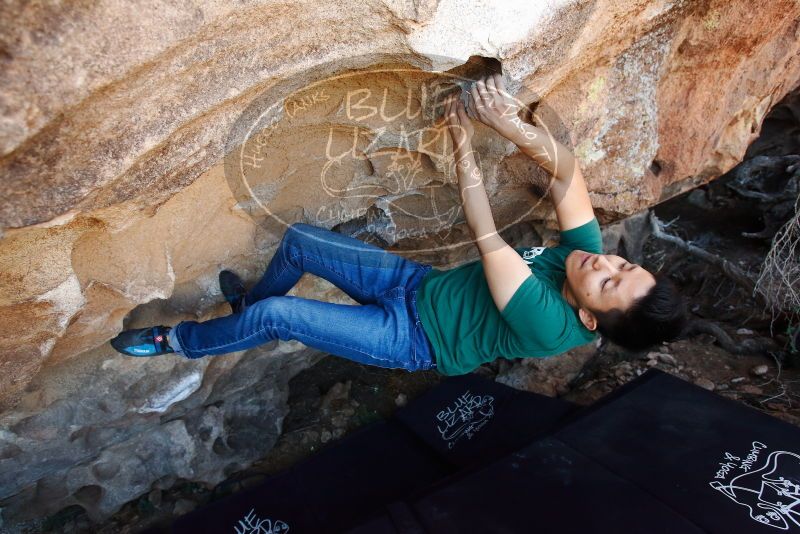 Bouldering in Hueco Tanks on 03/03/2019 with Blue Lizard Climbing and Yoga

Filename: SRM_20190303_1203480.jpg
Aperture: f/4.5
Shutter Speed: 1/250
Body: Canon EOS-1D Mark II
Lens: Canon EF 16-35mm f/2.8 L