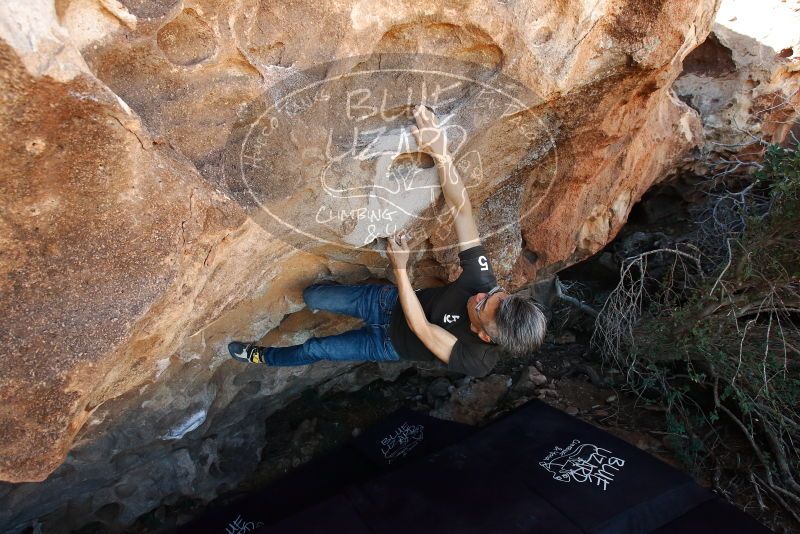 Bouldering in Hueco Tanks on 03/03/2019 with Blue Lizard Climbing and Yoga

Filename: SRM_20190303_1208450.jpg
Aperture: f/5.6
Shutter Speed: 1/250
Body: Canon EOS-1D Mark II
Lens: Canon EF 16-35mm f/2.8 L