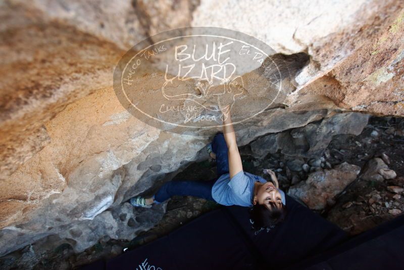 Bouldering in Hueco Tanks on 03/03/2019 with Blue Lizard Climbing and Yoga

Filename: SRM_20190303_1212090.jpg
Aperture: f/4.5
Shutter Speed: 1/250
Body: Canon EOS-1D Mark II
Lens: Canon EF 16-35mm f/2.8 L