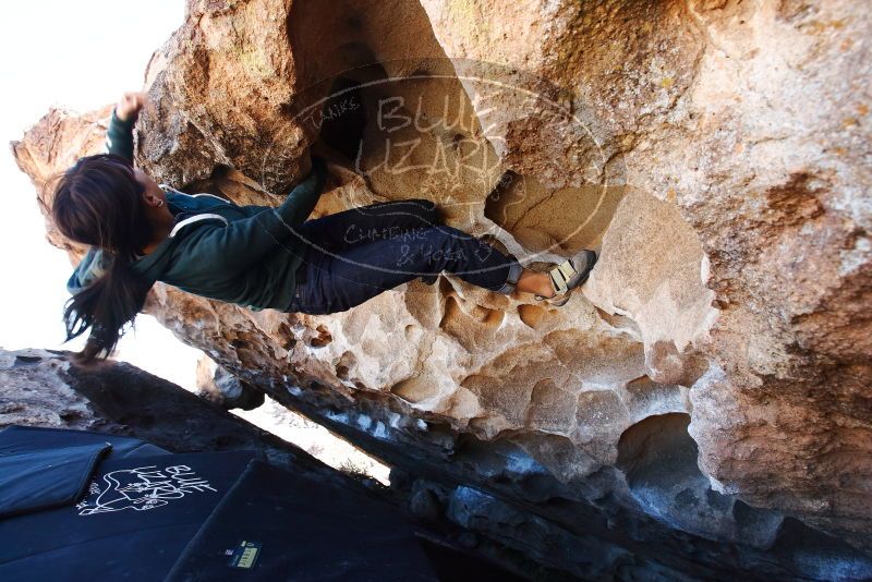 Bouldering in Hueco Tanks on 03/03/2019 with Blue Lizard Climbing and Yoga

Filename: SRM_20190303_1305120.jpg
Aperture: f/5.6
Shutter Speed: 1/200
Body: Canon EOS-1D Mark II
Lens: Canon EF 16-35mm f/2.8 L