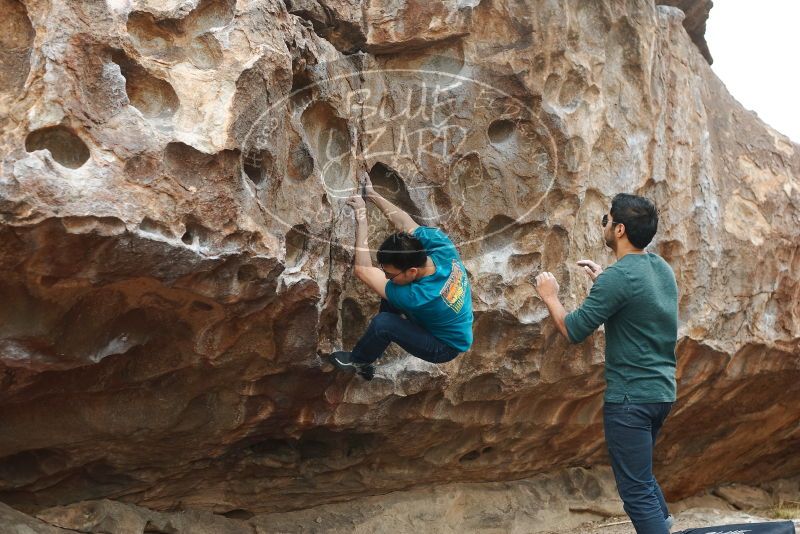 Bouldering in Hueco Tanks on 03/08/2019 with Blue Lizard Climbing and Yoga

Filename: SRM_20190308_1257310.jpg
Aperture: f/3.5
Shutter Speed: 1/400
Body: Canon EOS-1D Mark II
Lens: Canon EF 50mm f/1.8 II