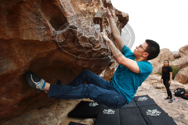 Bouldering in Hueco Tanks on 03/08/2019 with Blue Lizard Climbing and Yoga

Filename: SRM_20190308_1301580.jpg
Aperture: f/5.6
Shutter Speed: 1/400
Body: Canon EOS-1D Mark II
Lens: Canon EF 16-35mm f/2.8 L