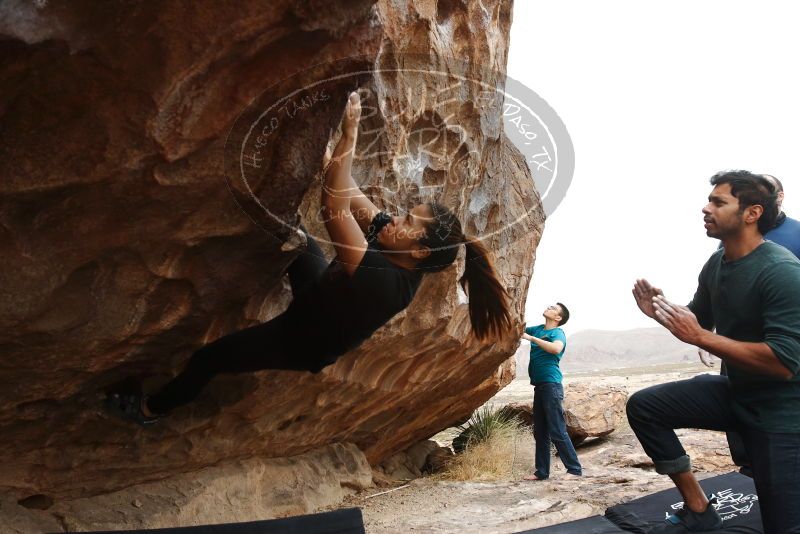 Bouldering in Hueco Tanks on 03/08/2019 with Blue Lizard Climbing and Yoga

Filename: SRM_20190308_1331340.jpg
Aperture: f/5.6
Shutter Speed: 1/400
Body: Canon EOS-1D Mark II
Lens: Canon EF 16-35mm f/2.8 L