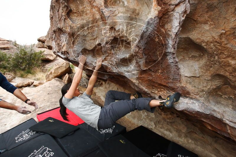 Bouldering in Hueco Tanks on 03/08/2019 with Blue Lizard Climbing and Yoga

Filename: SRM_20190308_1335010.jpg
Aperture: f/5.6
Shutter Speed: 1/400
Body: Canon EOS-1D Mark II
Lens: Canon EF 16-35mm f/2.8 L